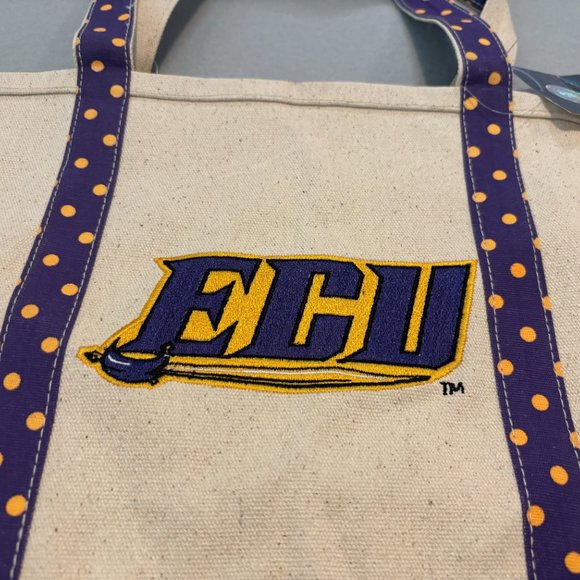 Eastern Carolina University ECU Canvas Tote Bag - Picture 4 of 7